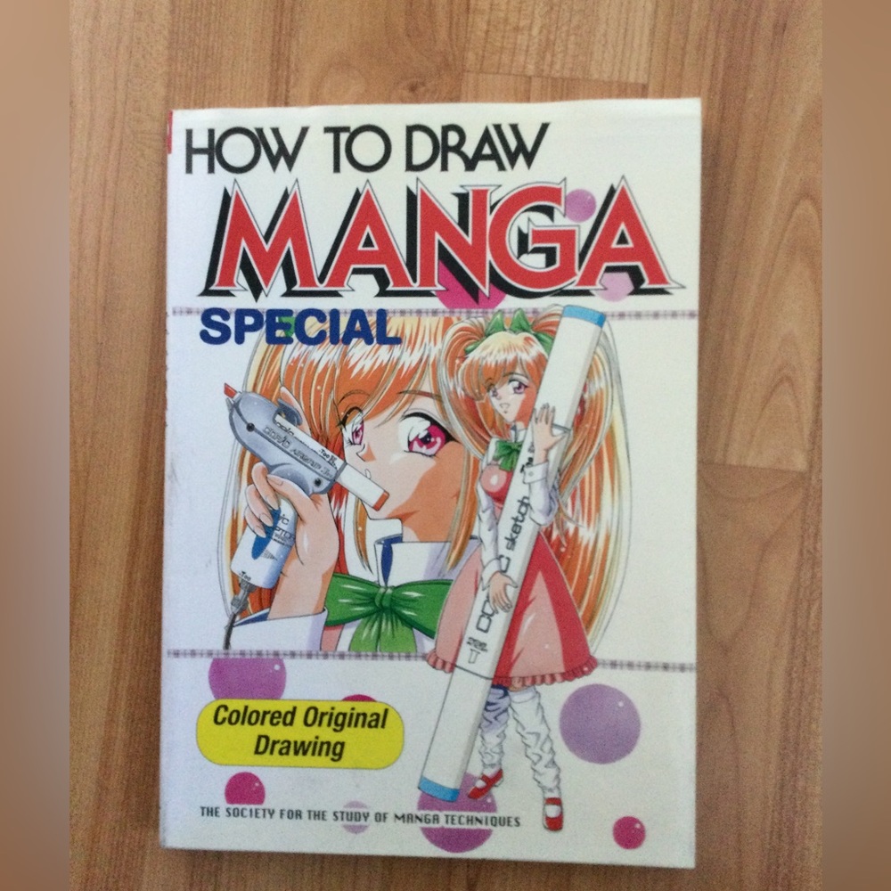 How to draw manga special coloured original drawing.